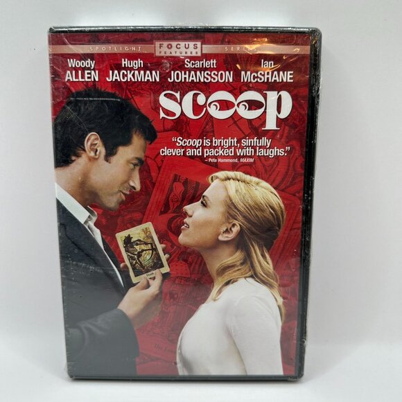 Scoop DVD PG13 Scarlett Johansson Hugh Jackman Woody Allen Comedy Mystery - Picture 2 of 3